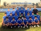 Anderson Cubs Boys Varsity Soccer Winter 24-25 team photo.