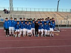 Diamond Ranch Panthers Boys Varsity Soccer Winter 24-25 team photo.
