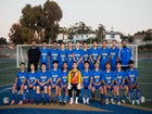 O'Farrell Charter Falcons Boys Varsity Soccer Winter 24-25 team photo.
