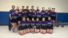 Clovis Wildcats Co-ed Varsity Cheer Winter 22-23 team photo.