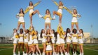 Lennard Longhorns Co-ed Varsity Cheer Winter 22-23 team photo.