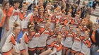 Aberdeen Tigers Co-ed Varsity Cheer Winter 22-23 team photo.