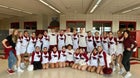 Canyon Ridge Riverhawks Co-ed Varsity Cheer Winter 22-23 team photo.