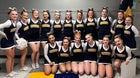 Meridian Warriors Co-ed Varsity Cheer Winter 22-23 team photo.