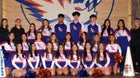 Los Lunas Tigers Co-ed Varsity Cheer Winter 22-23 team photo.