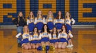 Ririe Bulldogs Co-ed Varsity Cheer Winter 22-23 team photo.
