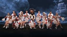 Hagerman Pirates Co-ed Varsity Cheer Winter 22-23 team photo.