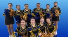 Cuba Rams Co-ed Varsity Cheer Winter 22-23 team photo.