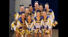 Wendell Trojans Co-ed Varsity Cheer Winter 22-23 team photo.