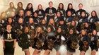 Ruidoso Warriors Co-ed Varsity Cheer Winter 22-23 team photo.