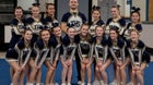 Timberlake Tigers Co-ed Varsity Cheer Winter 22-23 team photo.