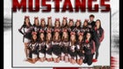 Melba Mustangs Co-ed Varsity Cheer Winter 22-23 team photo.