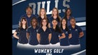 Hickory Ridge Bulls Girls Varsity Golf Fall 26-27 team photo.