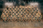 Green Canyon Wolves Girls Varsity Cross Country Fall 20-21 team photo.