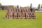 Enterprise Wolves Girls Varsity Cross Country Fall 20-21 team photo.