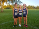 Bishop McLaughlin Catholic Hurricanes Girls Varsity Cross Country Fall 20-21 team photo.