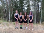 Pinnacle Panthers Girls Varsity Cross Country Fall 20-21 team photo.