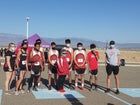 Rio Grande Ravens Girls Varsity Cross Country Fall 20-21 team photo.
