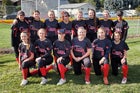 Cheney Blackhawks Girls Varsity Slow Pitch Softball Fall 19-20 team photo.