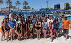 Castaic Coyotes Girls Varsity Swimming Spring 22-23 team photo.