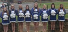 Mountainburg Dragons Co-ed Varsity Dance Team Winter 16-17 team photo.