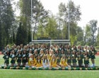 Kentridge Chargers Co-ed Varsity Dance Team Winter 16-17 team photo.