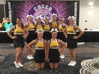 Carlisle Bison Co-ed Varsity Dance Team Winter 16-17 team photo.