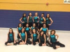Capital Jaguars Co-ed Varsity Dance Team Winter 16-17 team photo.