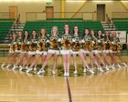Greene County Tech Golden Eagles Co-ed Varsity Dance Team Winter 16-17 team photo.