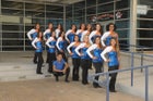 Los Lunas Tigers Co-ed Varsity Dance Team Winter 16-17 team photo.