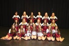 Sandia Prep Sundevils Co-ed Varsity Dance Team Winter 16-17 team photo.