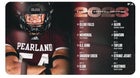 Pearland Oilers Boys Varsity Football Fall 23-24 team photo.