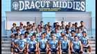 Dracut Middies Boys Varsity Football Fall 23-24 team photo.