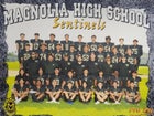 Magnolia Sentinels Boys Varsity Football Fall 23-24 team photo.