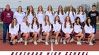 Berthoud Spartans Girls Varsity Tennis Spring 25-26 team photo.