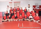 Albuquerque Academy Chargers Boys JV Wrestling Winter 19-20 team photo.