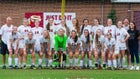 South Stokes Sauras Girls Varsity Soccer Spring 17-18 team photo.