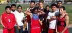West Mesa Mustangs Boys Varsity Cross Country Fall 15-16 team photo.
