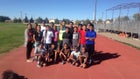 Northwest Falcons Boys Varsity Cross Country Fall 15-16 team photo.