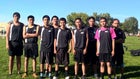 Tse' Yi' Gai Warriors Boys Varsity Cross Country Fall 15-16 team photo.