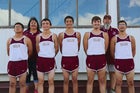 Belen Eagles Boys Varsity Cross Country Fall 15-16 team photo.