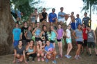 St. Michael's Horsemen Boys Varsity Cross Country Fall 15-16 team photo.