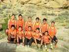 Gallup Bengals Boys Varsity Cross Country Fall 15-16 team photo.