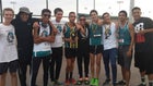 Organ Mountain Knights Boys Varsity Cross Country Fall 15-16 team photo.