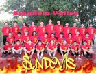 Espanola Valley Sundevils Boys Varsity Cross Country Fall 15-16 team photo.