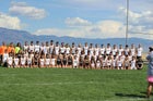 Volcano Vista Hawks Boys Varsity Cross Country Fall 15-16 team photo.