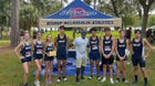 Bishop McLaughlin Catholic Hurricanes Boys Varsity Track & Field Spring 20-21 team photo.