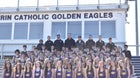 Guerin Catholic Golden Eagles Boys Varsity Track & Field Spring 20-21 team photo.