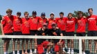 Denver East Angels Boys Varsity Tennis Fall 22-23 team photo.