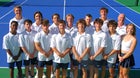 Evergreen Cougars Boys Varsity Tennis Fall 24-25 team photo.